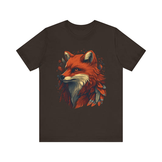 5 Ways to Style the Mystical Fox Graphic Tee | Soft 100% Airlume Cotton Unisex Shirt | Sustainable Ethical Fashion for Artistic Self-Expression