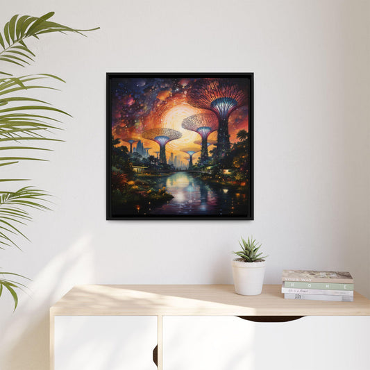 Transform Your Space with the Van Gogh Canvas Wall Art | Singapore Supertree Print: A Fusion of Classic and Future