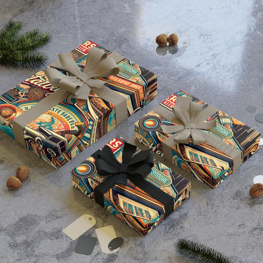 The Art of First Impressions: Why Vintage 1920s Cityscape Wrapping Paper is the Ultimate Gift Upgrade for Nostalgic Souls