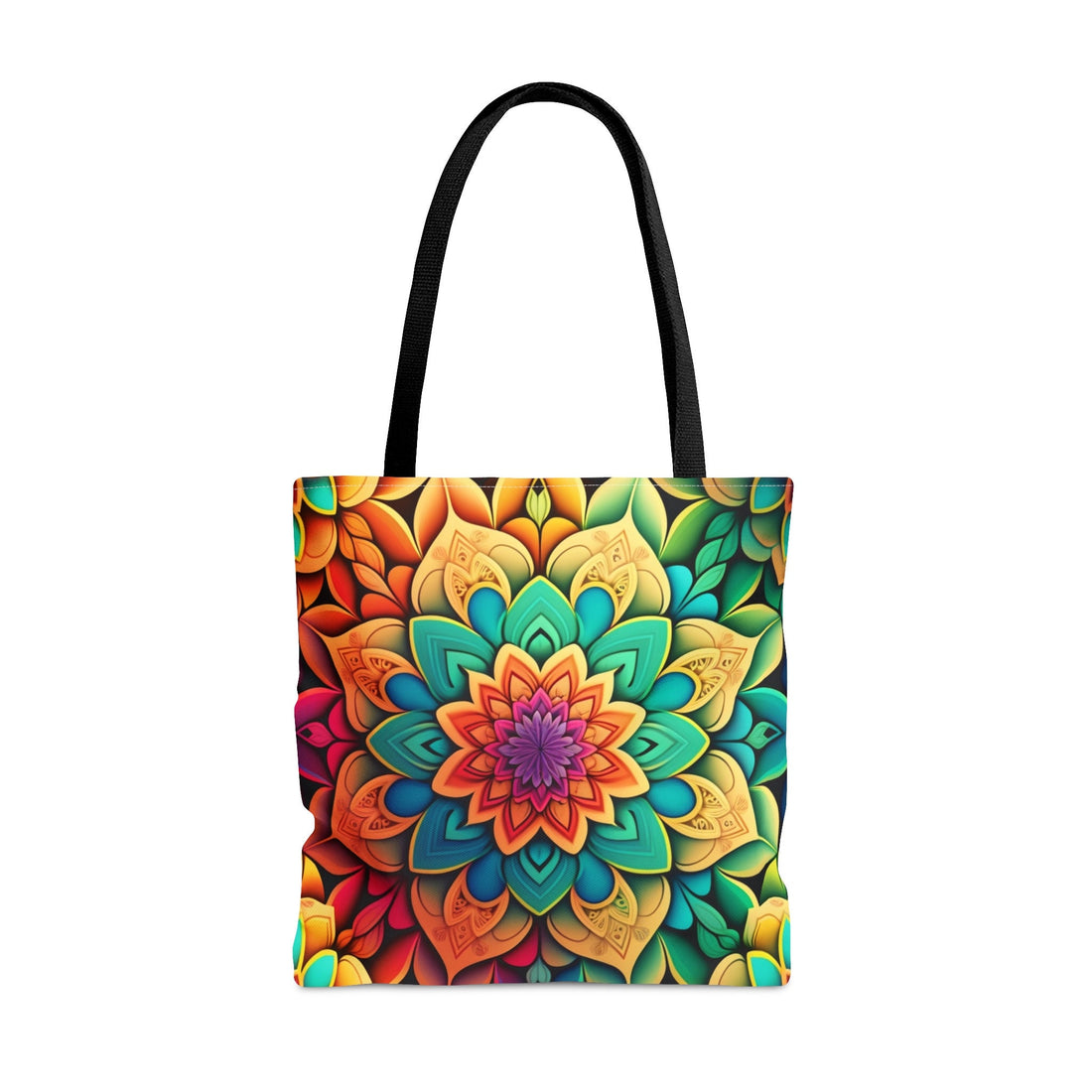 5 Ways to Style the Colorful Mandala AOP Tote Bag: Make a Statement with Vibrant Style for Artistic Self-Expression