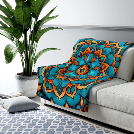 Revitalize Your Home: 5 Styling Tips for the Vibrant Bohemian Mandala Sherpa Blanket