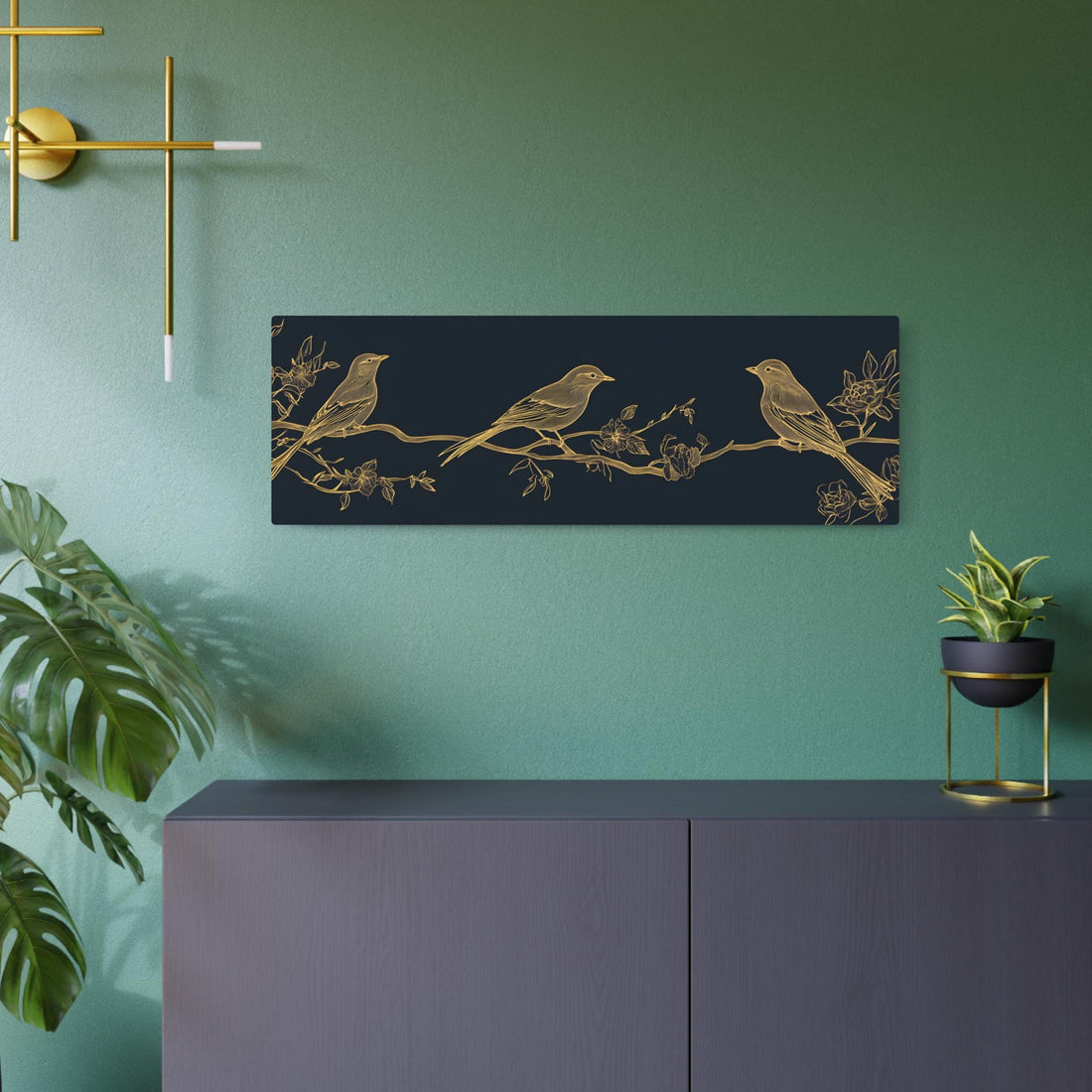 Elevate Your Interiors: 5 Ways to Style the Gold Bird Branch Metal Wall Art for a Modern Sanctuary
