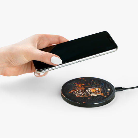 Wild Elegance: Why the Paper Quilling Bengal Tiger Wireless Charger is the Perfect Gift for Art & Tech Lovers