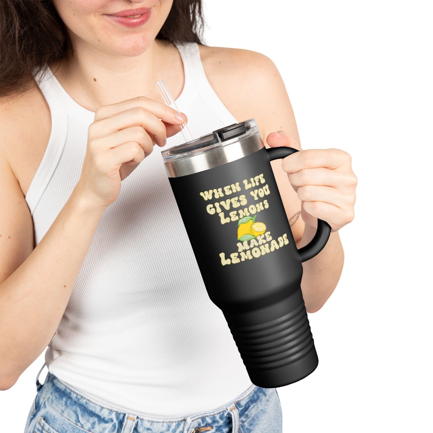 Insulated Travel Mug, 40oz