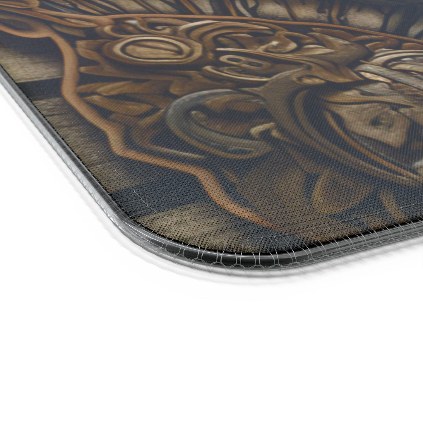 Lion Mandala RGB LED Gaming Mouse Pad with Wireless Charging