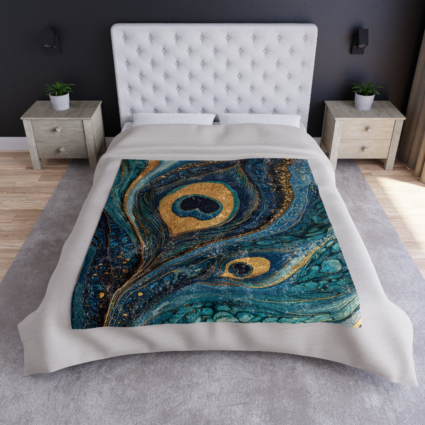 Luxurious Crushed Velvet Blanket, Cozy Throw for Home Decor, Elegant Gift for Weddings, Birthdays, and Anniversaries, Plush Bedding [...]