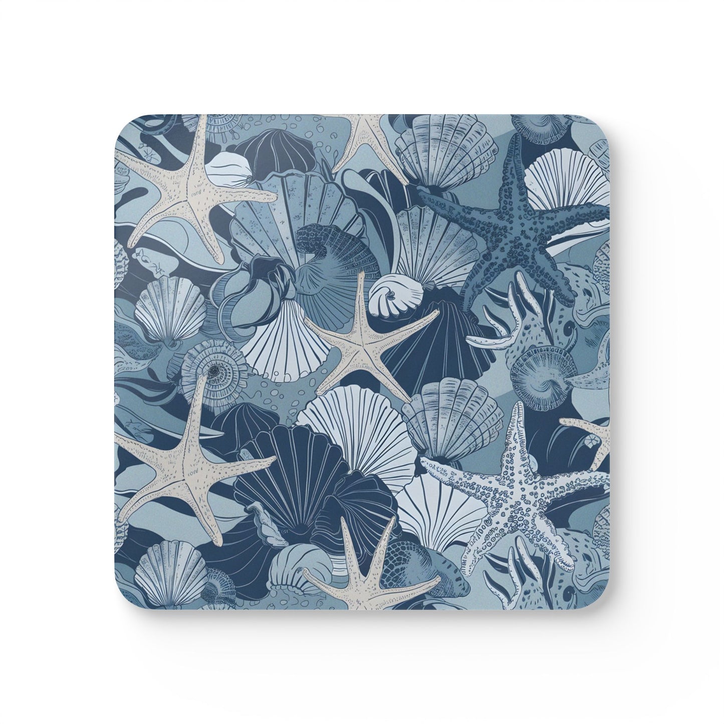 Beach Theme  - Corkwood Coaster Set