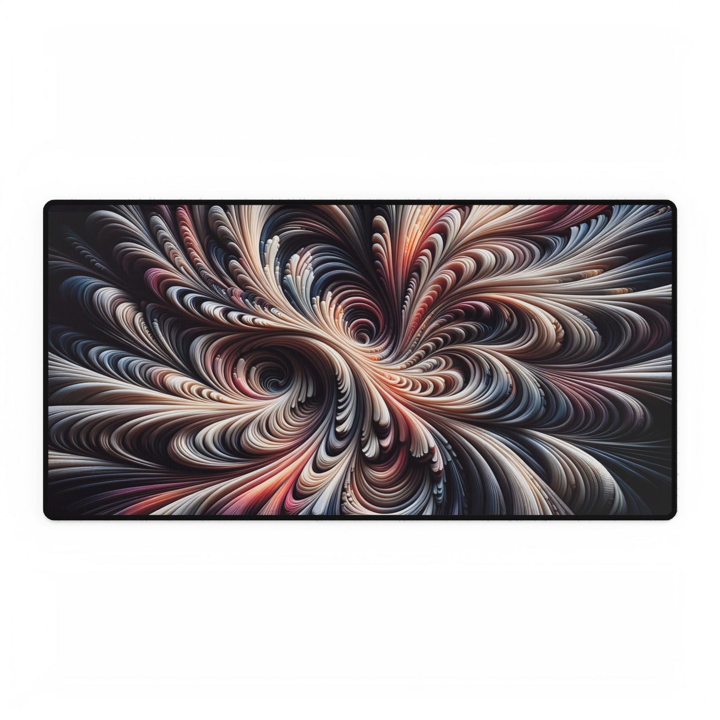 Abstract Art Desk Mat, Large Gaming Mouse Pad, Non-Slip Ergonomic Desk Pad for Home Office Decor