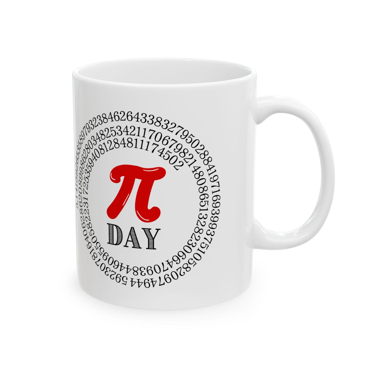 Warm up with Our Mathematical Masterpiece - the Pi Mug