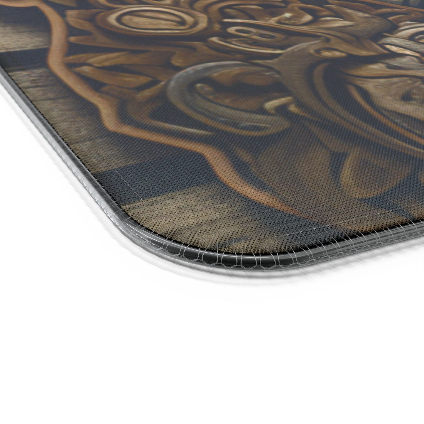 Lion Mandala RGB LED Gaming Mouse Pad with Wireless Charging