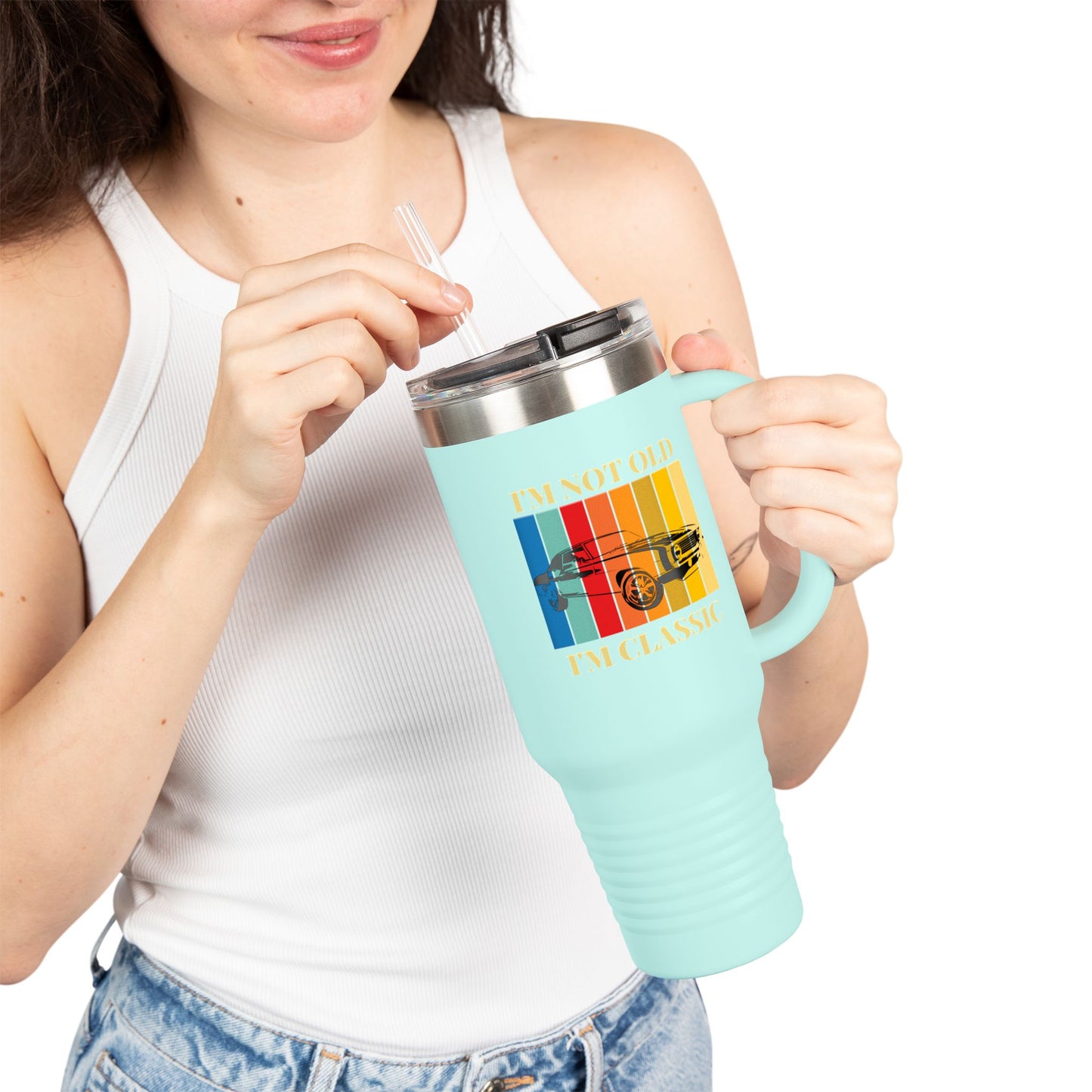 Insulated Travel Mug, 40oz