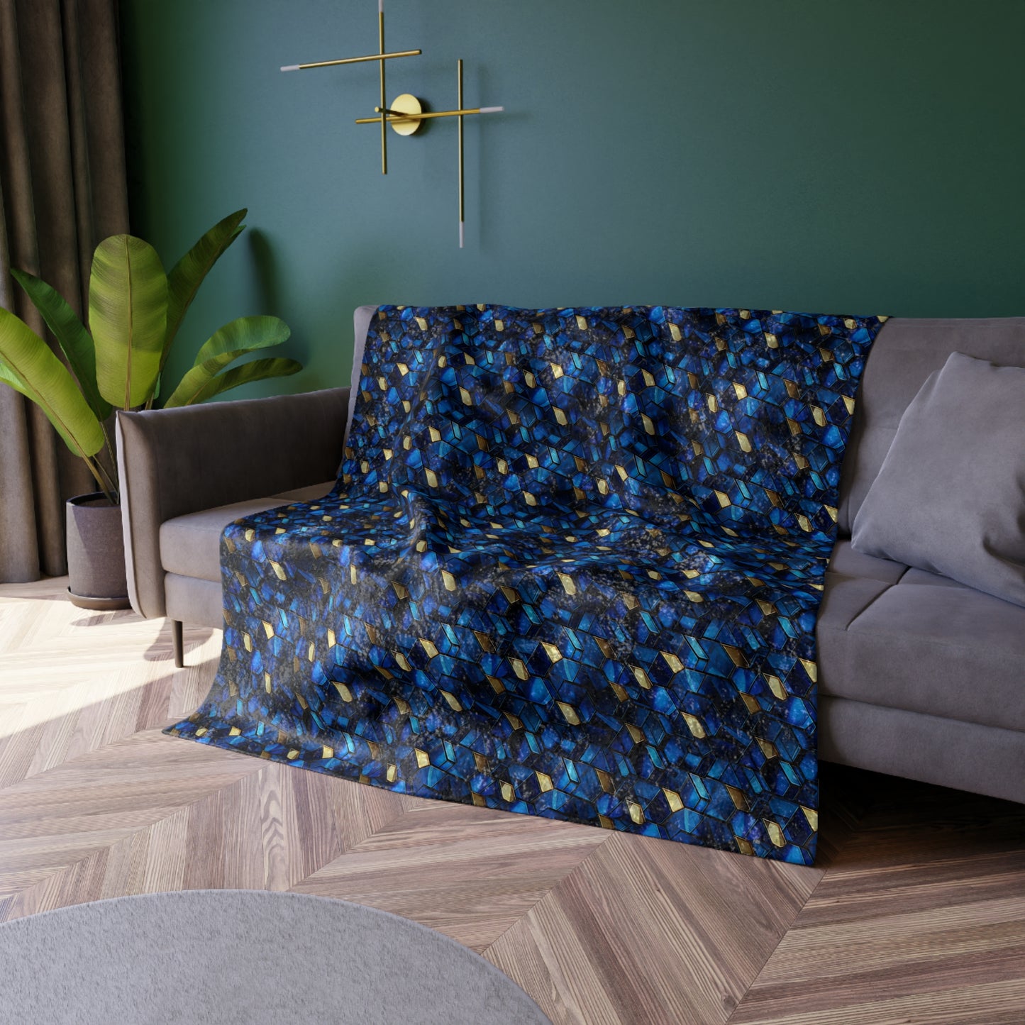 Luxurious Crushed Velvet Blanket, Soft Cozy Throw, Home Decor, Gift for Her, Warm Bedding Accessory