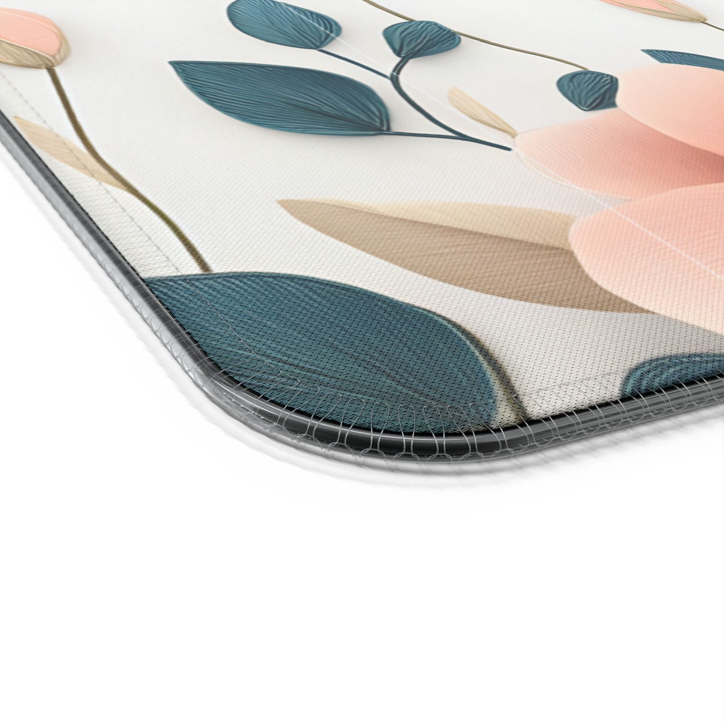 Floral RGB LED Gaming Mouse Pad 39x20 – Large Wireless Charging Desk Mat Non-Slip