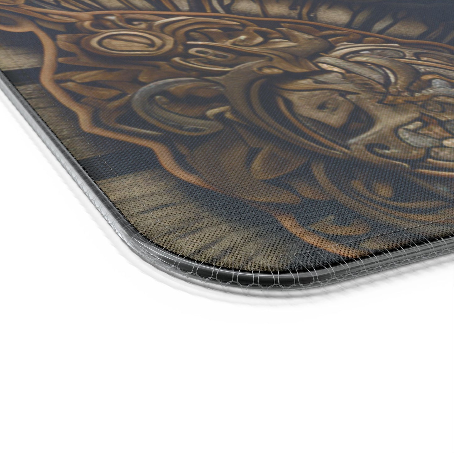 Lion Mandala RGB LED Gaming Mouse Pad with Wireless Charging