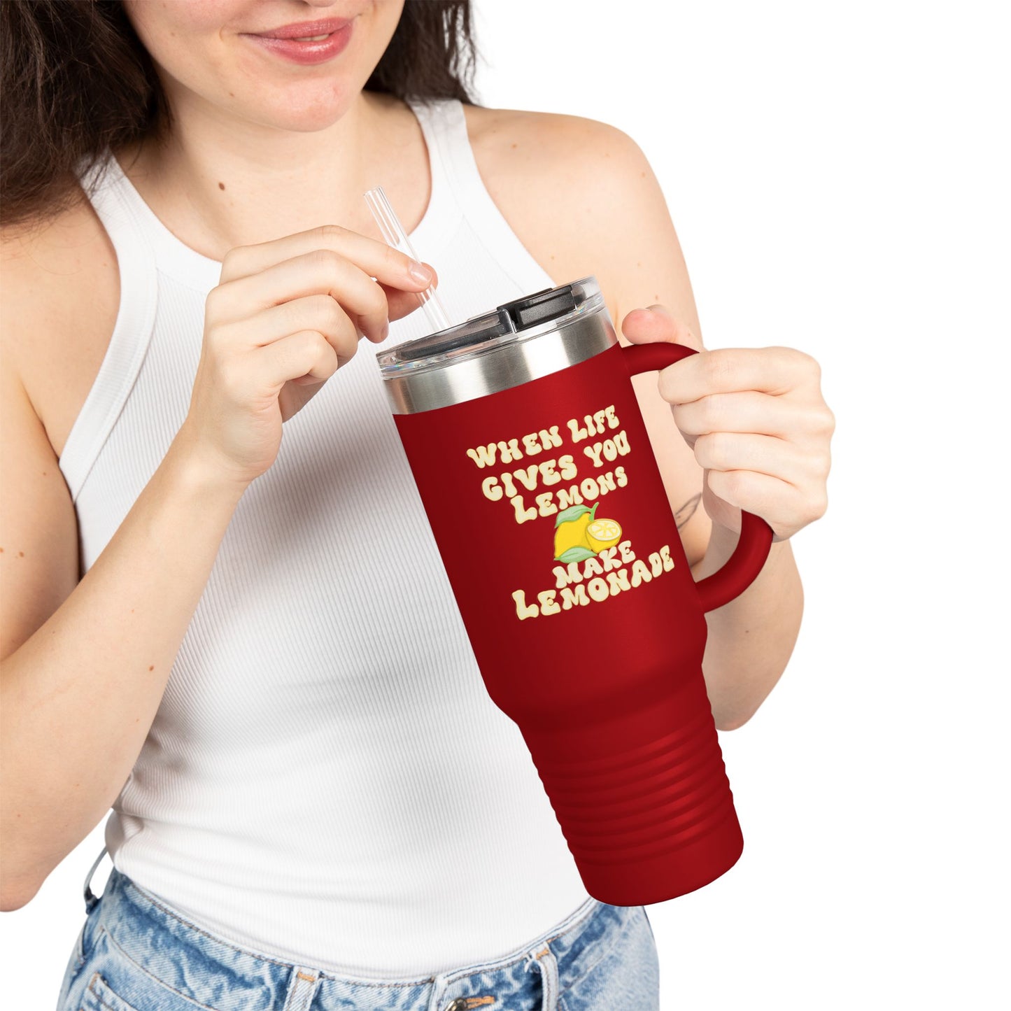 Insulated Travel Mug, 40oz