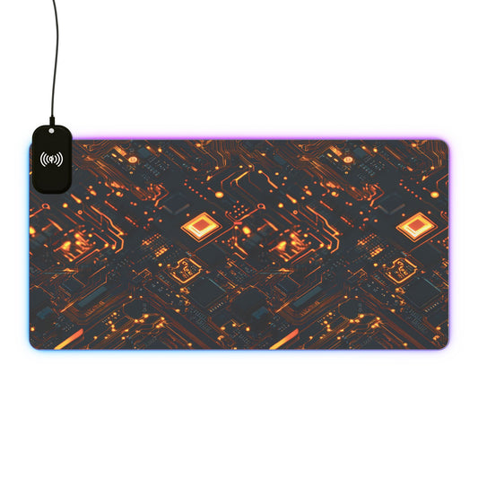 Gaming Mouse Pad, Wireless Charging
