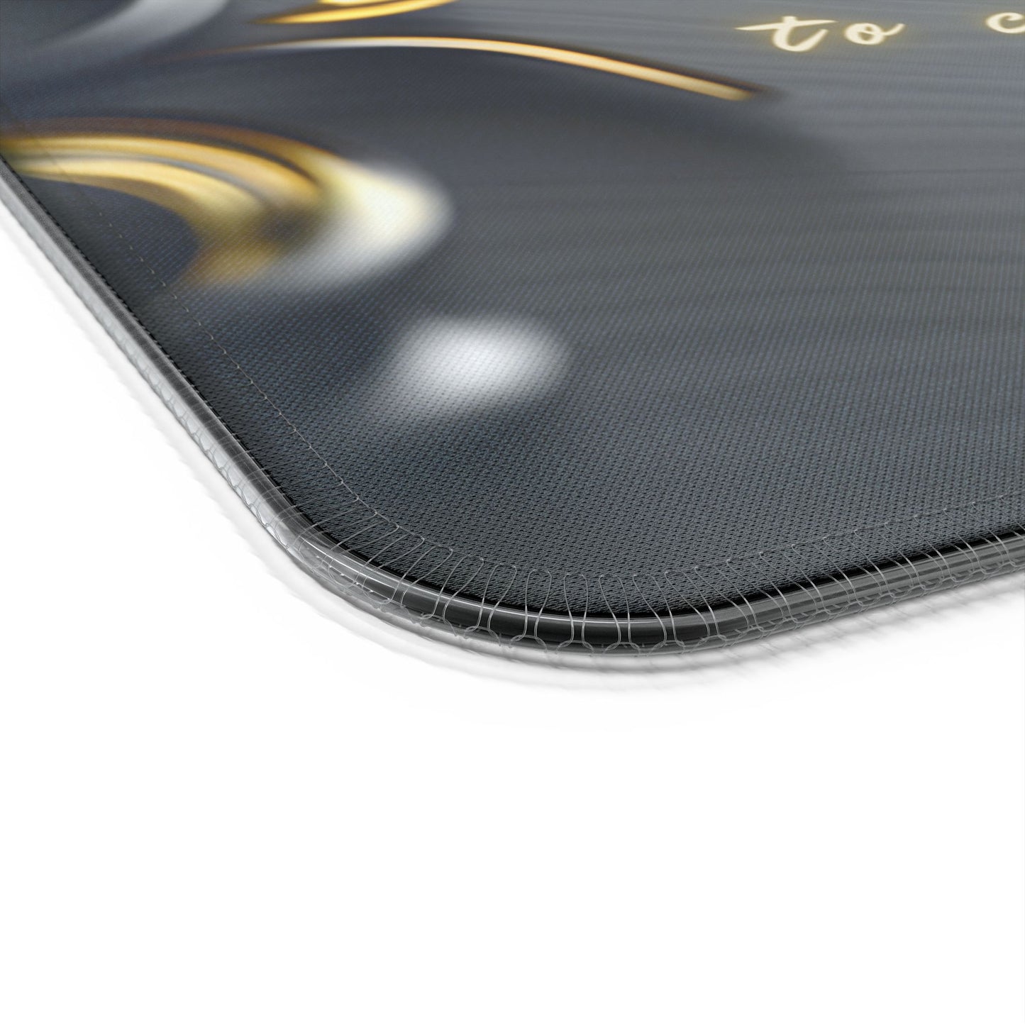 RGB Gaming Mouse Pad with Wireless Charging | Inspirational Serenity Quote XL Desk Mat