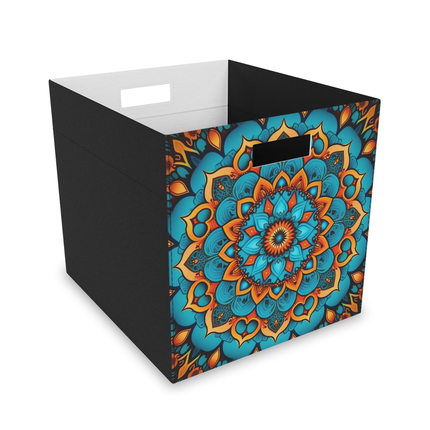Mandala Design - Felt Storage Box