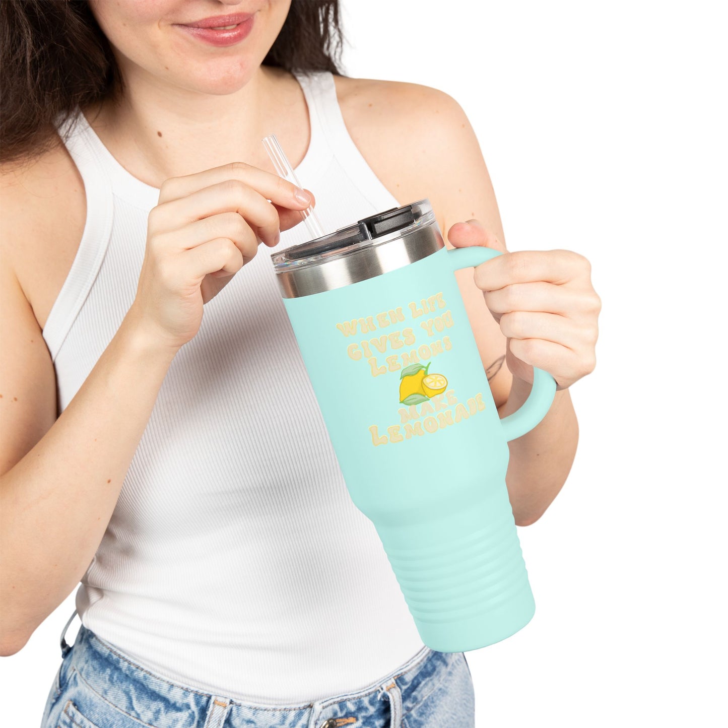Insulated Travel Mug, 40oz