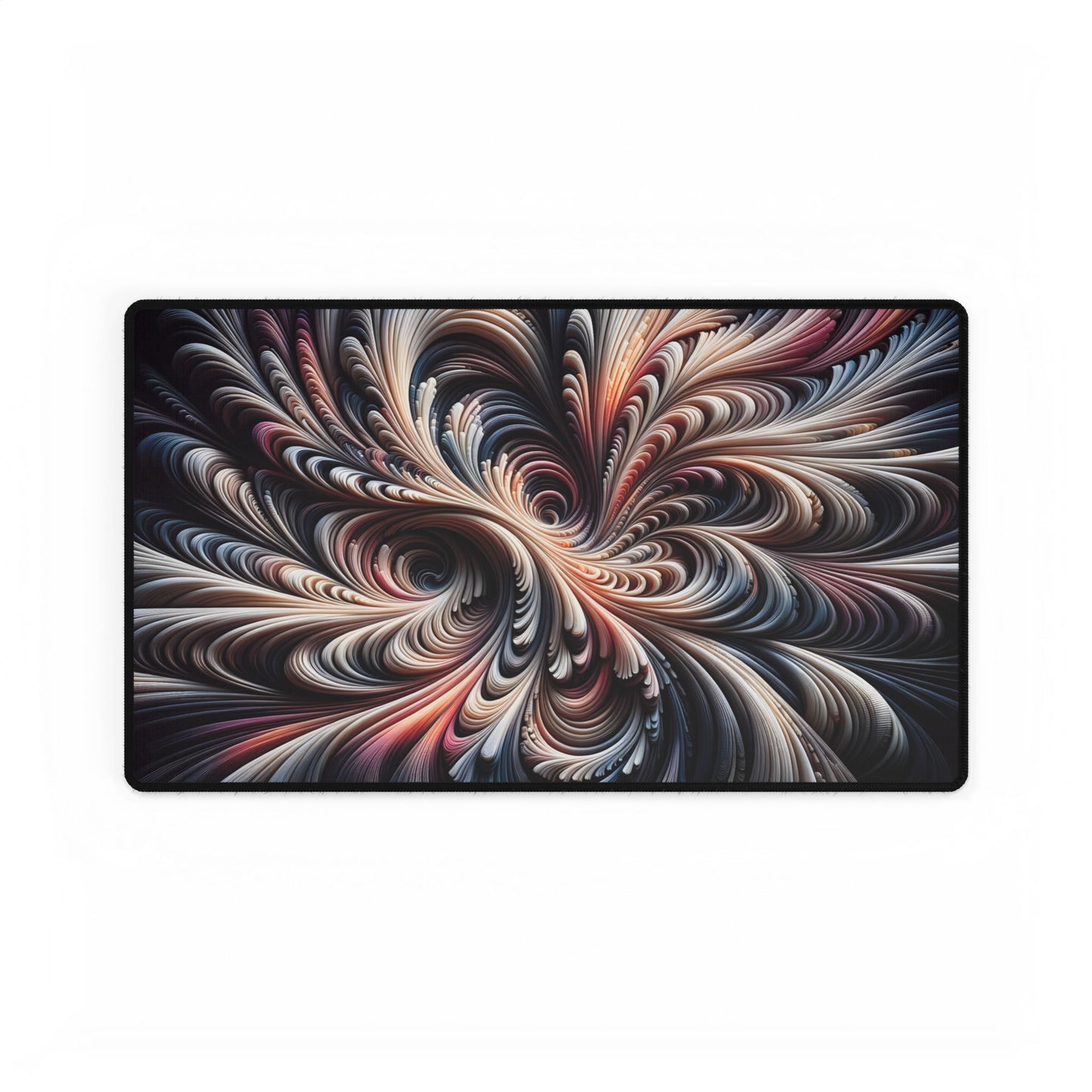 Abstract Art Desk Mat, Large Gaming Mouse Pad, Non-Slip Ergonomic Desk Pad for Home Office Decor